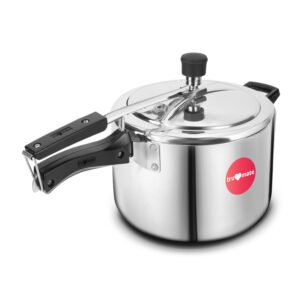 trumate trusteam aluminium pressure cooker classic - 5 ltr