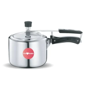 trumate trusteam aluminium pressure cooker classic -  3ltr