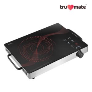 trumate truheat IRG 2252 – 2200W Infrared Cooktop (Gloss Finish) with Touch Panel, Preset Menus & BBQ Grill